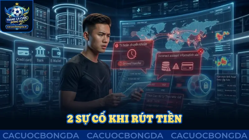 2 sự cố thường gặp khi rút tiền cần nhớ