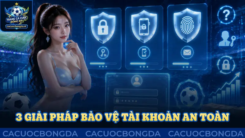 3 giải pháp bảo vệ tài khoản an toàn và hiệu quả cao