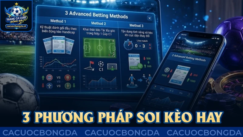 3 phương pháp soi kèo để tối ưu ngân sách cược