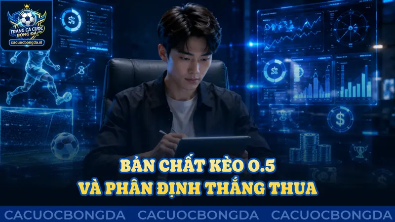 Bản chất kèo 0.5 và cách phân định thắng thua