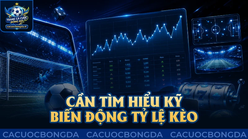 Cần tìm hiểu kỹ biến động tỷ lệ kèo khi chơi