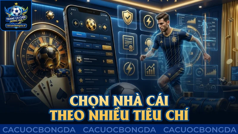 Hãy chọn nhà cái cá cược bóng đá uy tín chất lượng