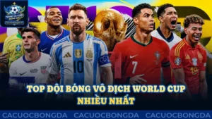 Danh sách đội bóng vô địch World Cup nhiều nhất