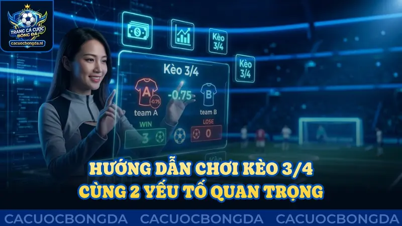 Hướng dẫn chơi kèo 3/4 với 2 yếu tố quan trọng 