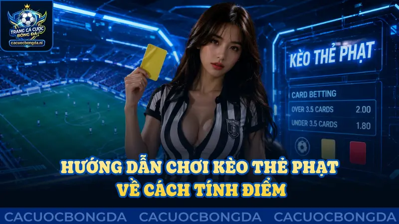 Hướng dẫn chơi kèo thẻ phạt về quy tắc tính điểm