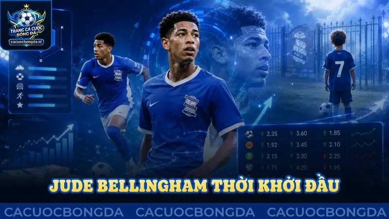 Jude Bellingham thời khởi đầu tại Birmingham City năm 7 tuổi