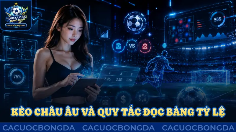 Kèo châu Âu và quy tắc đọc bảng tỷ lệ cược