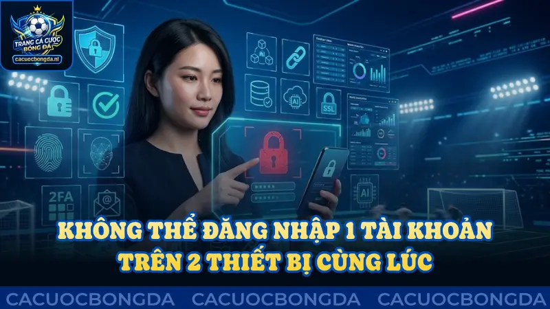 Không thể đăng nhập cùng lúc 1 tài khoản trên 2 thiết bị