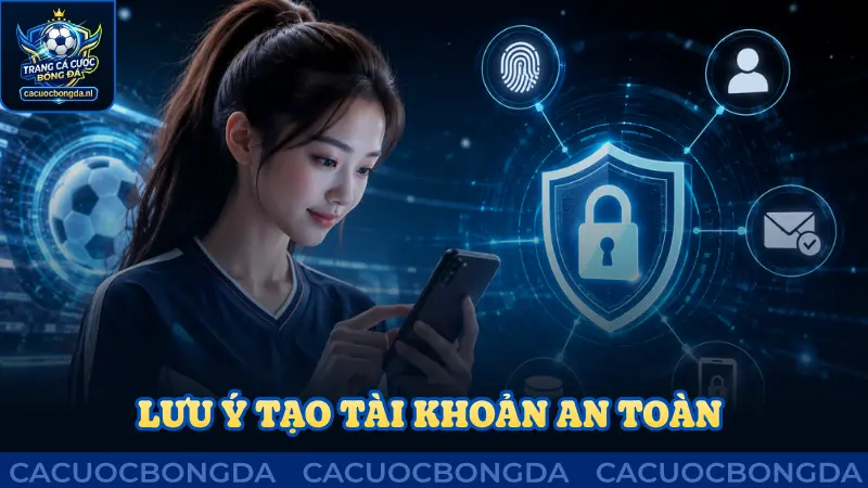 Lưu ý để tạo tài khoản an toàn không bị lỗi