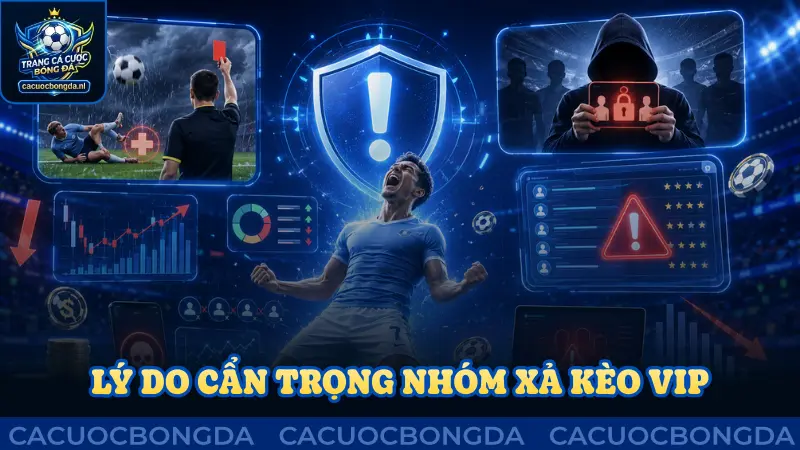 Lý do nên cẩn trọng nhóm xả kèo VIP