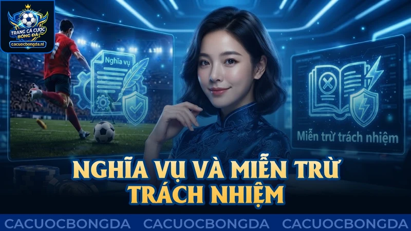 Nghĩa vụ và miễn trừ trách nhiệm theo quy định
