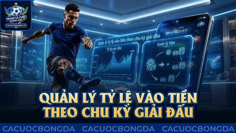 Cần quản lý tỷ lệ vào tiền theo chu kỳ của giải đấu