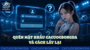 Quên mật khẩu cacuocbongda và cách lấy lại nhanh chóng
