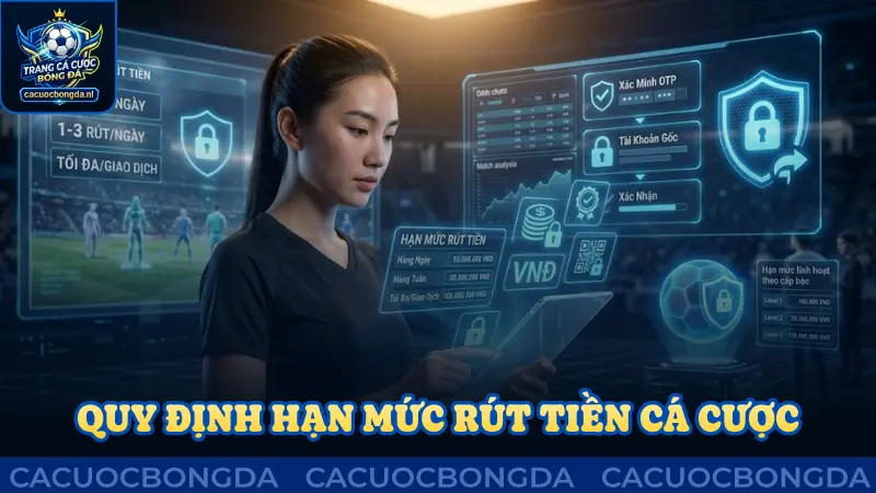 Quy định hạn mức rút tiền cá cược cần nhớ