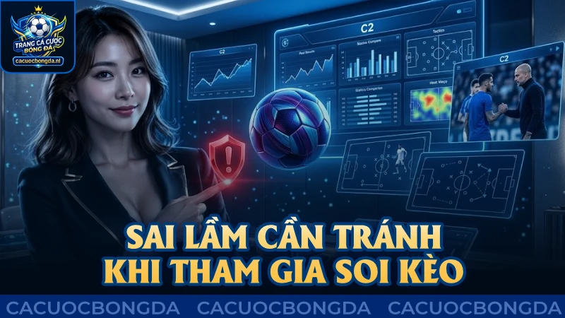 Có những sai lầm cần tránh khi tham gia soi kèo