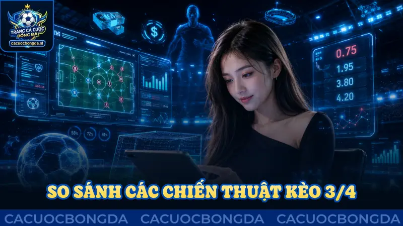 So sánh các chiến thuật khi chơi kèo 3/4