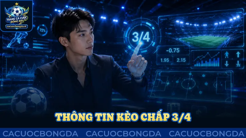 Thông tin cơ bản về kèo chấp 3/4