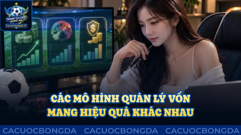 Tùy mô hình quản lý vốn mà hiệu quả khác nhau