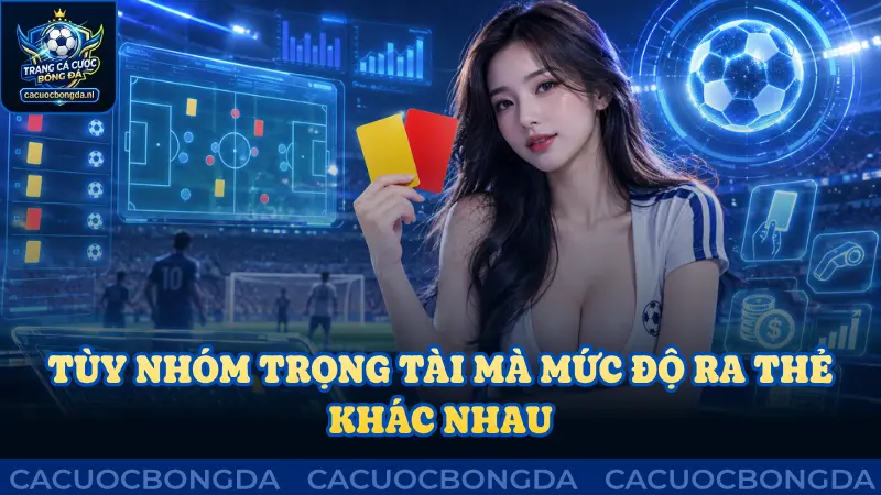Tùy từng nhóm trọng tài mà mức độ ra thẻ khác nhau