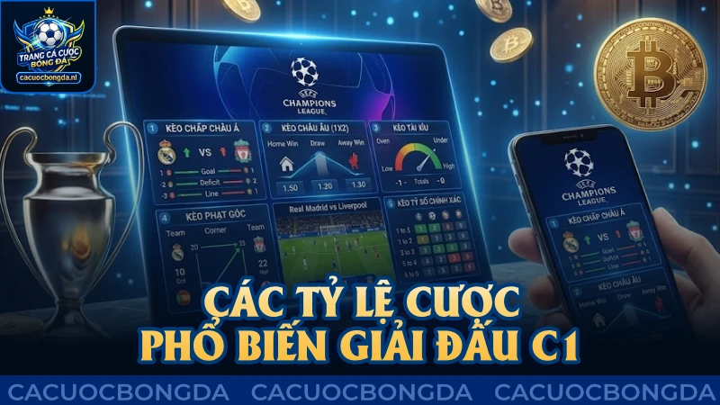 Các tỷ lệ cược phổ biến của giải đấu C1